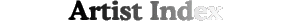 Artist Index
